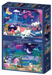 Pieces & Peace Pieces & Peace 2 x 500 db-os puzzle - My Dreams (0192)