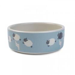 ZOON Kerámia bárányos kutyatál mosogatógépben mosható 15 cm