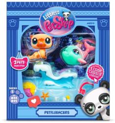 Littlest Pet Shop 2 db-os Figura Petfluencer - Vízalatti Kaland