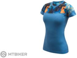 Sensor MERINO IMPRESS női póló, kék (XL) - mtbiker - 27 899 Ft
