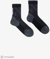 NNormal Race Low Cut kompressziós zokni, fekete (S)