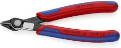 KNIPEX Клещи резачки Super-Knips, синьо-червена ръкохватка 125мм, с отваряща пружина и уловител за отпадък, Knipex (K7871125)