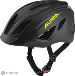 Alpina PICO FLASH gyerek sisak, black/neon gloss