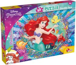Lisciani Puzzle cu două fețe Lisciani de colorat din 48 piese - Ariel (99511) Puzzle