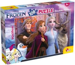 Lisciani Puzzle cu două fețe Lisciani de colorat din 108 piese - Regatul Înghețat 2 (91614) Puzzle