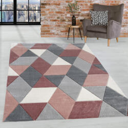  Modern Szőnyeg Charlotte 8797 Puder-Gray 160 x 230 cm Púder-Szürke