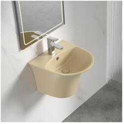 Inter Ceramic Lavoar suspendat Inter Ceramic oval bej mat 48.5 cm (4746BEIGE)