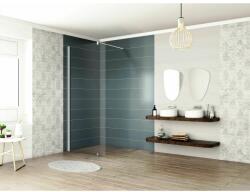 Inter Ceramic Paravan de dus tip Walk-In Inter Ceramic crom 120x200 cm sticla transparenta (113TR 120 NANO)