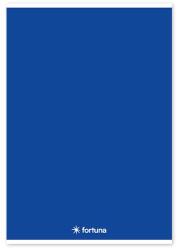 Fortuna Spirálfüzet vonalas FORTUNA Monocolor A/4 70 lapos sötétkék 01.02126 (01.02126)