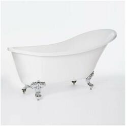 Inter Ceramic Cada freestanding retro Inter Ceramic acril alb 162.5x69.5 cm (LB 1784 W)