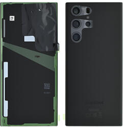 Samsung Capac spate sticla spate Samsung S22 Ultra Negru S908 , Original Service Pack (GH82-27457A)