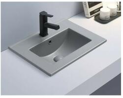Inter Ceramic Lavoar pe mobilier Inter Ceramic gri mat 81 cm (8066G)