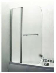 Inter Ceramic Paravan de cada pivotant Inter Ceramic 100x140 cm sticla 5 mm profil crom lucios-opac stanga (112CL)