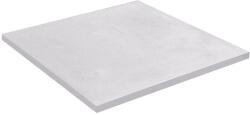 Inter Ceramic Cadita compozit pentru dus Inter Ceramic patrata 90x90 cm finisaj piatra-alb mat (9010RS-1)