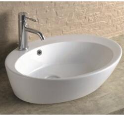 Inter Ceramic Lavoar pe blat Inter Ceramic Art alb lucios 61 cm (851W)