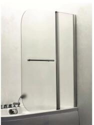 Inter Ceramic Paravan de cada pivotant Inter Ceramic 100x140 cm sticla opaca 5 mm profil crom lucios dreapta (112C R)