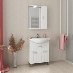Drop Dulap cu oglinda suspendat Drop Ritmo alb 1 usa 58 cm dreapta (5KRTR60WH)