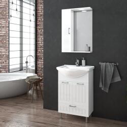 Drop Dulap cu oglinda suspendat Drop Ritmo alb 1 usa 48 cm stanga (5KRTL50WH)
