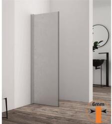 Inter Ceramic Paravan de dus mobil tip Walk-In Inter Ceramic crom lucios - sticla opaca 50x200 cm (113-2FS/50)