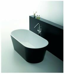 Inter Ceramic Cada freestanding Inter Ceramic acril negru-alb 170x80 cm (LB1708B)