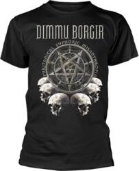 Dimmu Borgir Ing Puritanical Euphoric Misanthropia (Skulls) Unisex Black M (PH13491M)