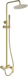 INVENA Alonia zuhany készlet fal trópusi zuhany opcióval arany AU-70-D09 (AU70D09)
