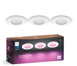 Philips Hue 8720169264731 LED spotlámpa készlet Slim downlight | 8, 3W integrált LED forrás | 2200-6500+RGBK