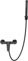 INVENA Alonia zuhanycsaptelep fal fekete BN-70-004 (BN70004)