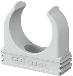 OBO 2955 M32 50db/csomag világosszürke quick rögzítőbilincs (2149022) - haztartasibolt