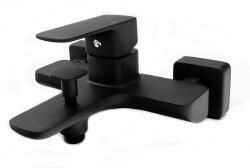 Gamma Cubic, falra szerelhető kádcsaptelep, fekete matt, GMA-BCCW-BK (GMA-BCCW-BK)