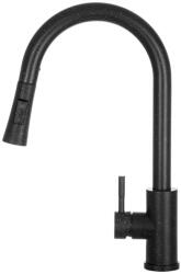 Gamma Taru Slim, magas mosogató h-400 csaptelep, fekete foltos, GMA-BTS-BP (GMA-BTS-BP)