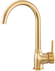 Gamma Beta, talapzatos mosogató csaptelep, fényes arany, GMA-BB-GDII (GMA-BB-GDII)