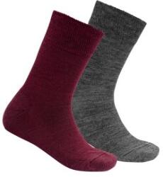 Devold Daily Merino Medium Sock 2pk Kid Șosete 740A BEETROOT MIX 28-30 EU