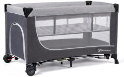 Kinderkraft Select Utazóágy Leody Grey, Premium - vitalcafe