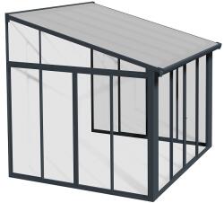 Palram Veranda Sanremo Palram - Canopia 3 x 3 m szürke téli kert (PAL706624)
