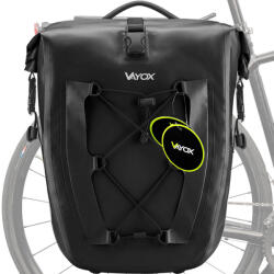 VAYOX Vízálló, 27L-es oldalsó biciklitáska VA0353 VAYOX 27 LITER fekete