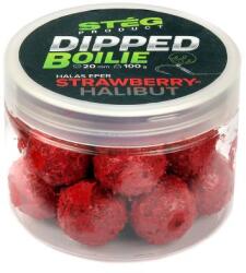 STÉG Dipped boilie 100gr 20mm eper-halibut (SP012101) - nextfish