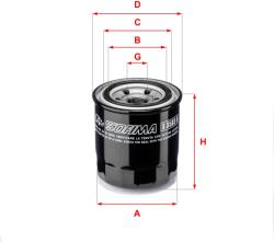 SOFIMA Filtru ulei SOFIMA S 3583 R (S 3583 R) - fixbox