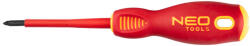 NEO TOOLS Csavarhúzó SL/PZ1 80mm, 1000V, szigetelt (04-219)