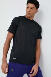 Under Armour edzős póló zöld, sima - fekete S