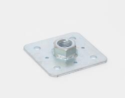  Gerendatalp lemez M24 anyával 80×80 (08330222)