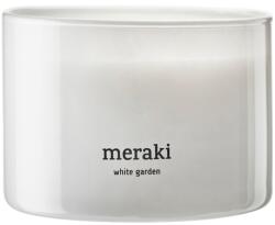 Meraki Szója illatú gyertya Meraki White Garden 340 g (366650104)