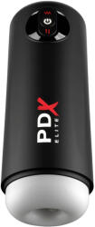 PDX Elite Moto Milker - lökő-rezgő maszturbátor (fekete) (05472550000) - padlizsan