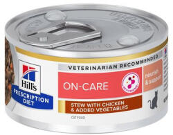 Hill's Feline On-Care stew ragus konzerv macskák részére 82g