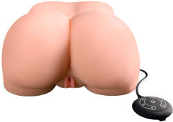 PDX Elite Milk Me Silly - vibrációs torzó maszturbátor (natúr) (05458480000)