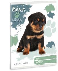 Ars Una Füzet vonalas ARS UNA A/5 32 lapos 14-32 1. osztályos Bátor mancsok-Rottweiler (53584991) - vectraline