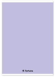 Fortuna Spirálfüzet vonalas FORTUNA Monocolor A/4 70 lapos pasztell lila (01.02142) - vectraline