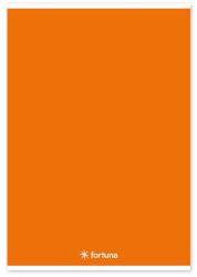 Fortuna Spirálfüzet vonalas FORTUNA Monocolor A/4 70 lapos narancssárga (01.02133) - vectraline