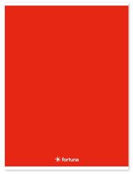 Fortuna Füzet vonalas FORTUNA Monocolor A/4 32 lapos piros (01.02093) - vectraline