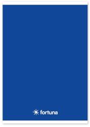 Fortuna Füzet vonalas FORTUNA Monocolor A/5 32 lapos sötétkék (01.02075) - vectraline